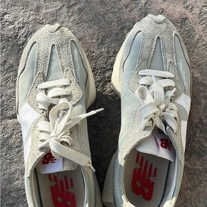 New Balance Athletic Shoes in Gray and White